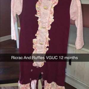 Ricrac And Ruffles Romper